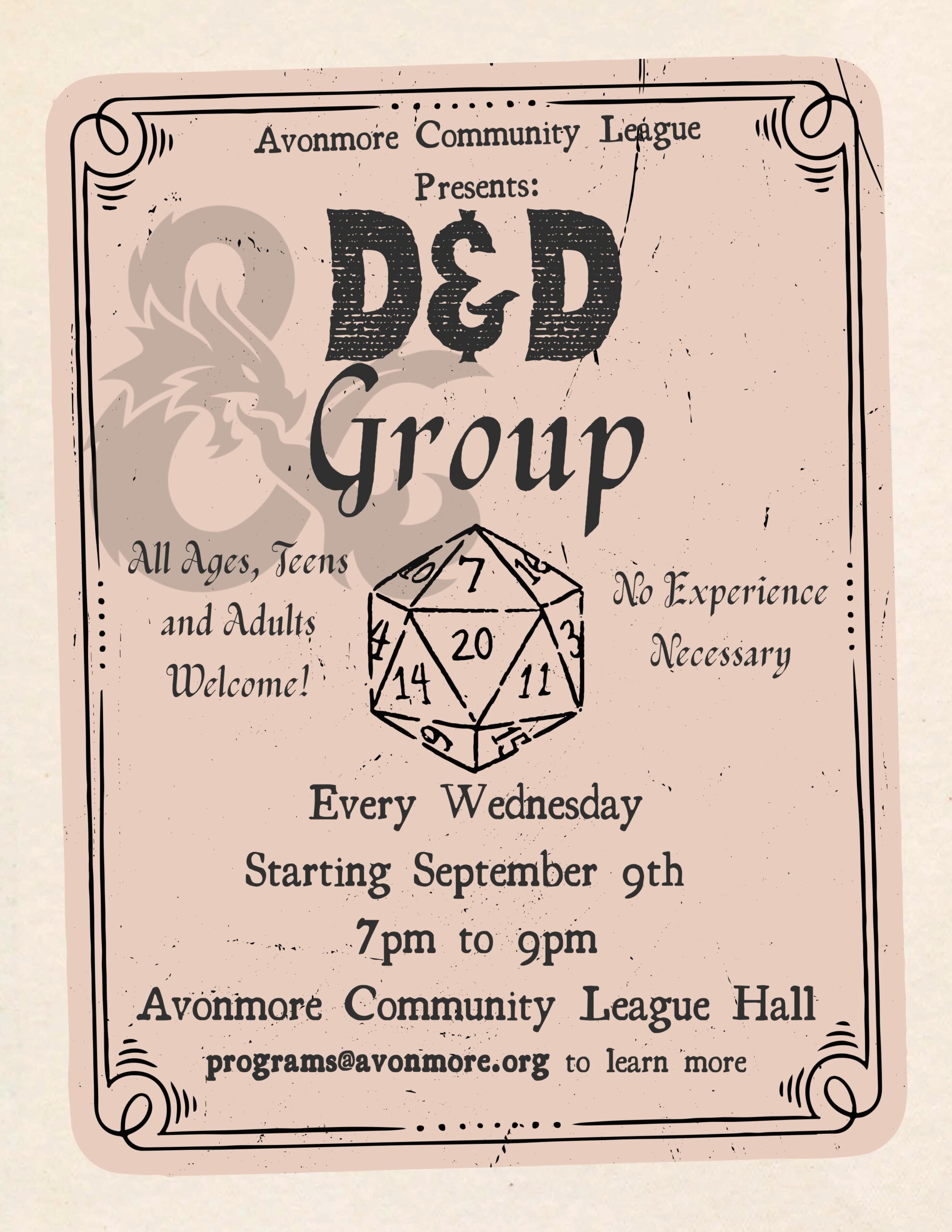 Dungeons and Dragons Poster